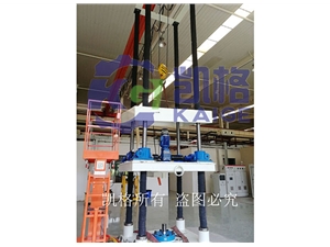 中航飛機起落架油缸磨損實驗架1